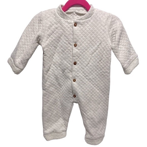 Kyle & Deena One-Piece Button Down Jumpsuit, 6-9 Months - Picture 1 of 6